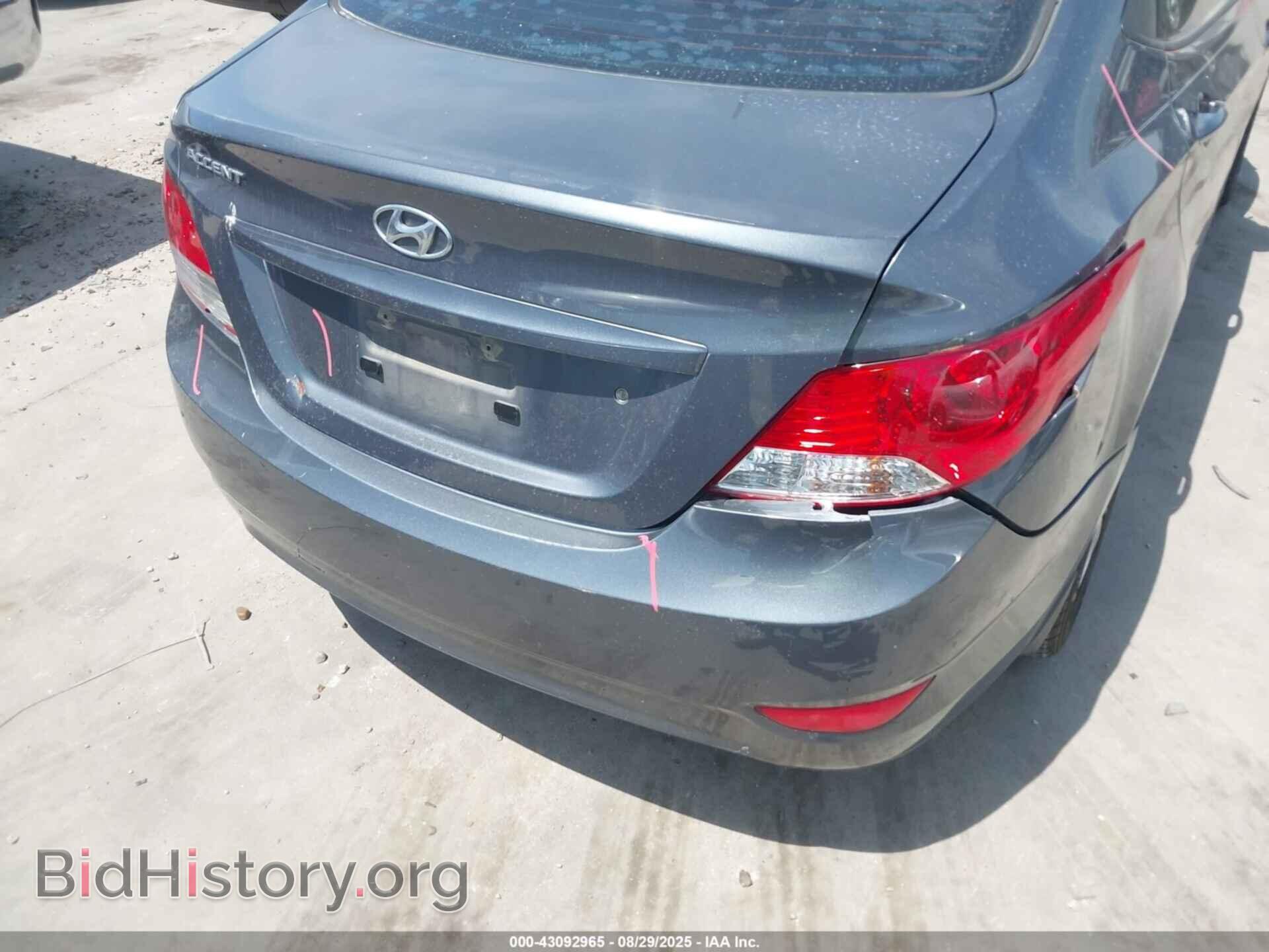 2013 HYUNDAI ACCENT - VIN: KMHCU4AE2DU312107 - Фото 6