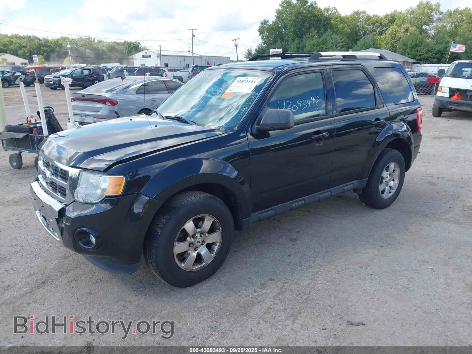 2011 FORD ESCAPE - VIN: 1FMCU9EG8BKB72758 - Фото 2