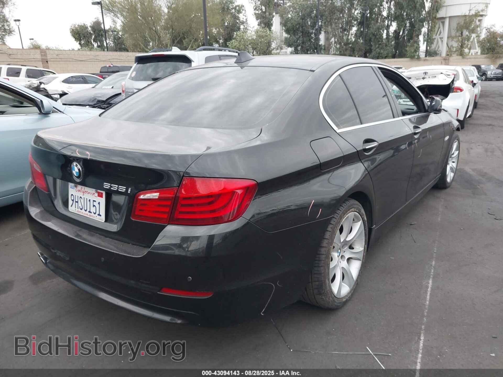2012 BMW 528I - VIN: WBAXG5C54CDX04534 - Фото 4