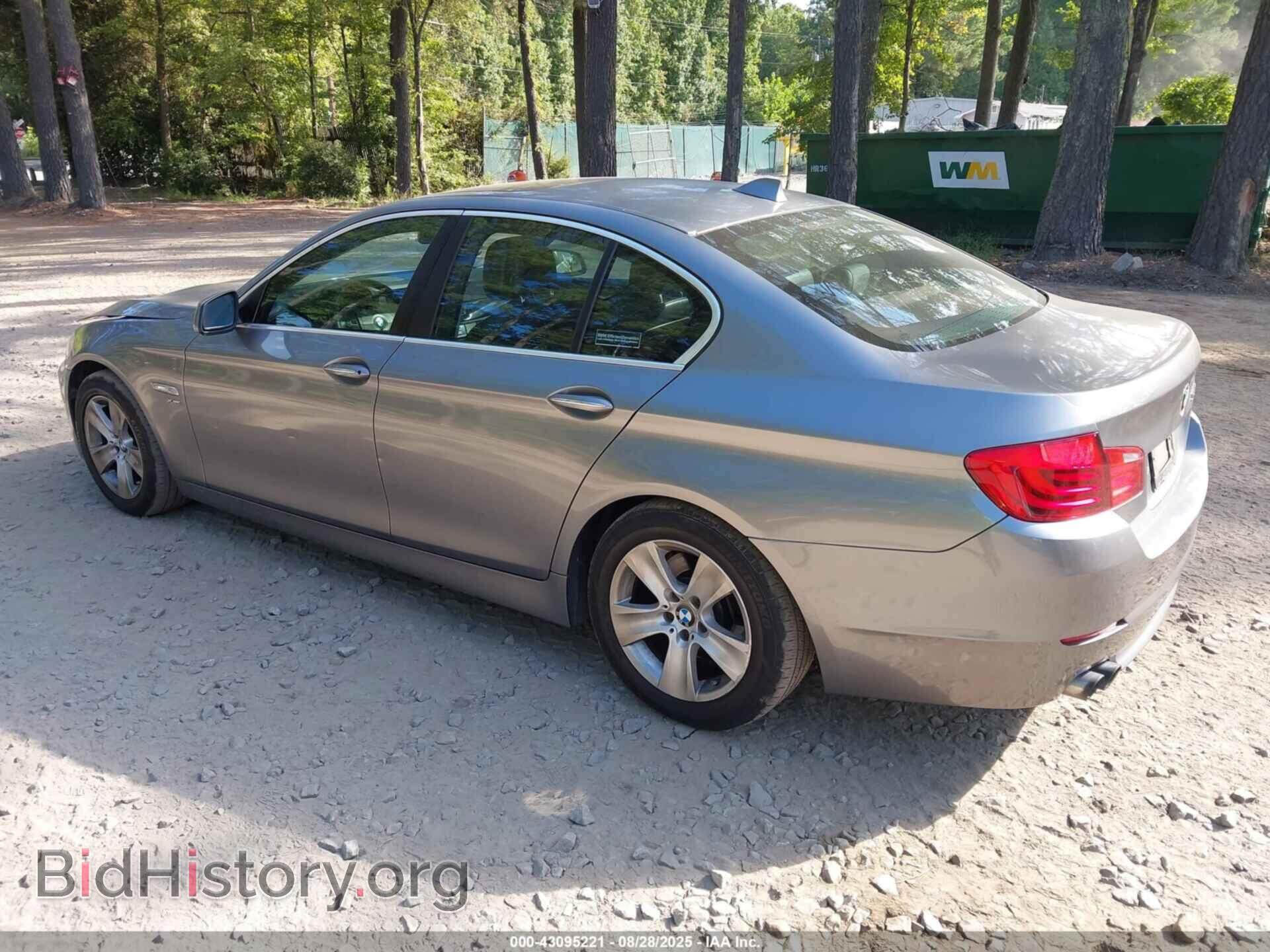 2012 BMW 528I - VIN: WBAXH5C52CDW09144 - Фото 3