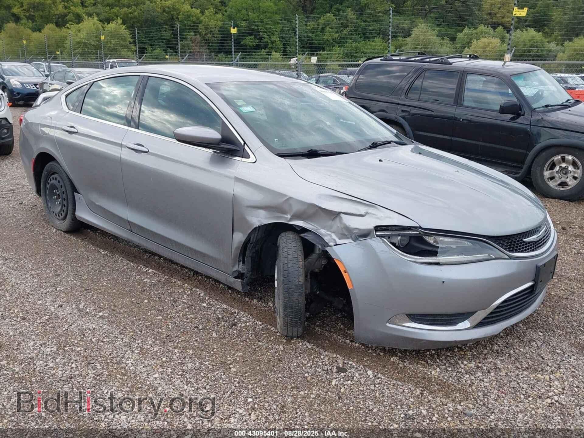 Фотография 1C3CCCAB8FN714612 - CHRYSLER 200 2015