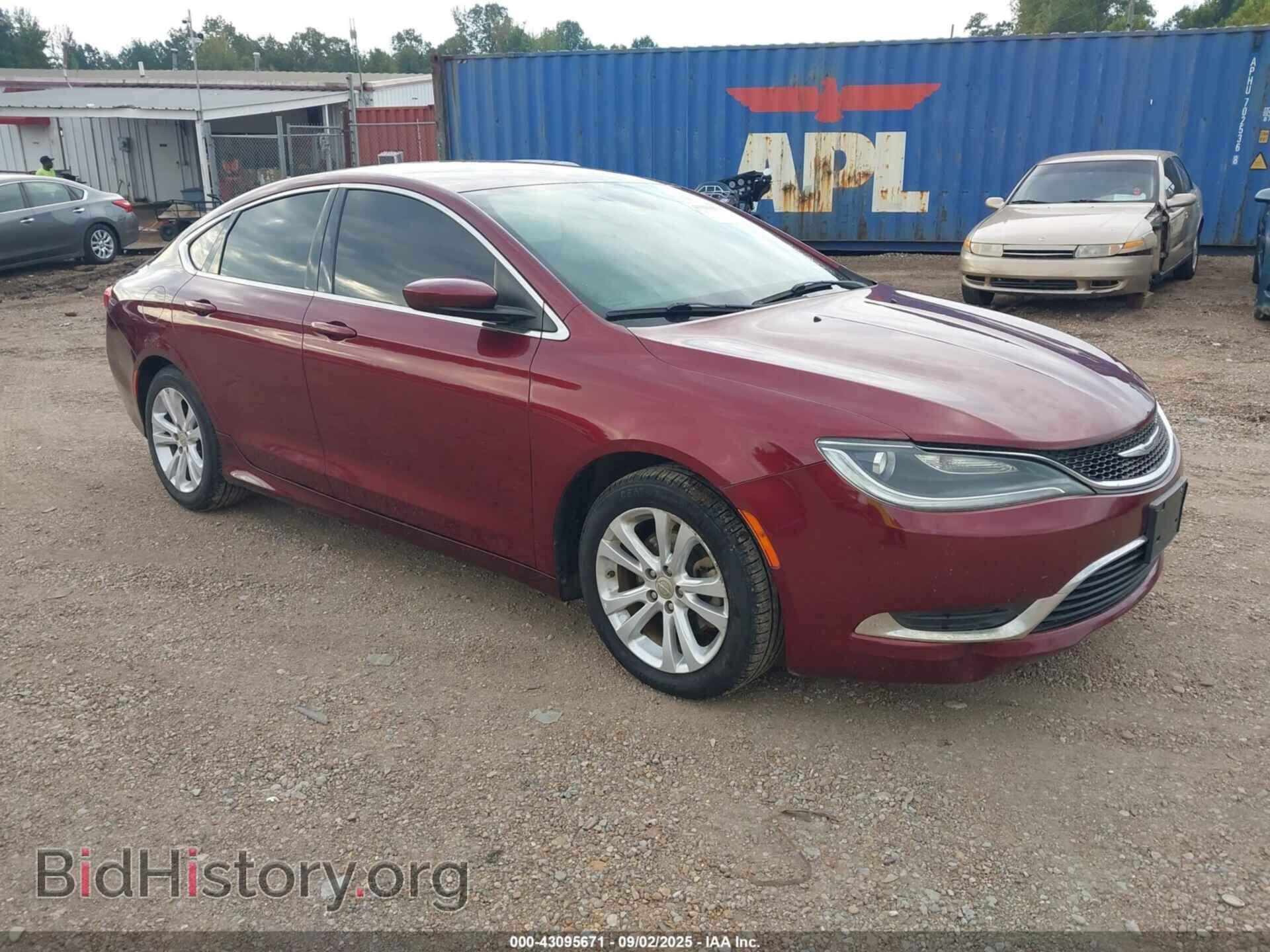 Фотография 1C3CCCAB2FN593558 - CHRYSLER 200 2015