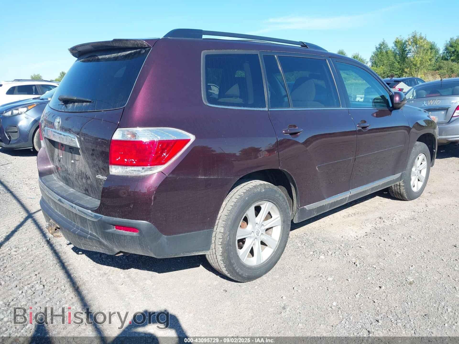 2011 TOYOTA HIGHLANDER - VIN: 5TDBK3EH4BS070524 - Фото 4