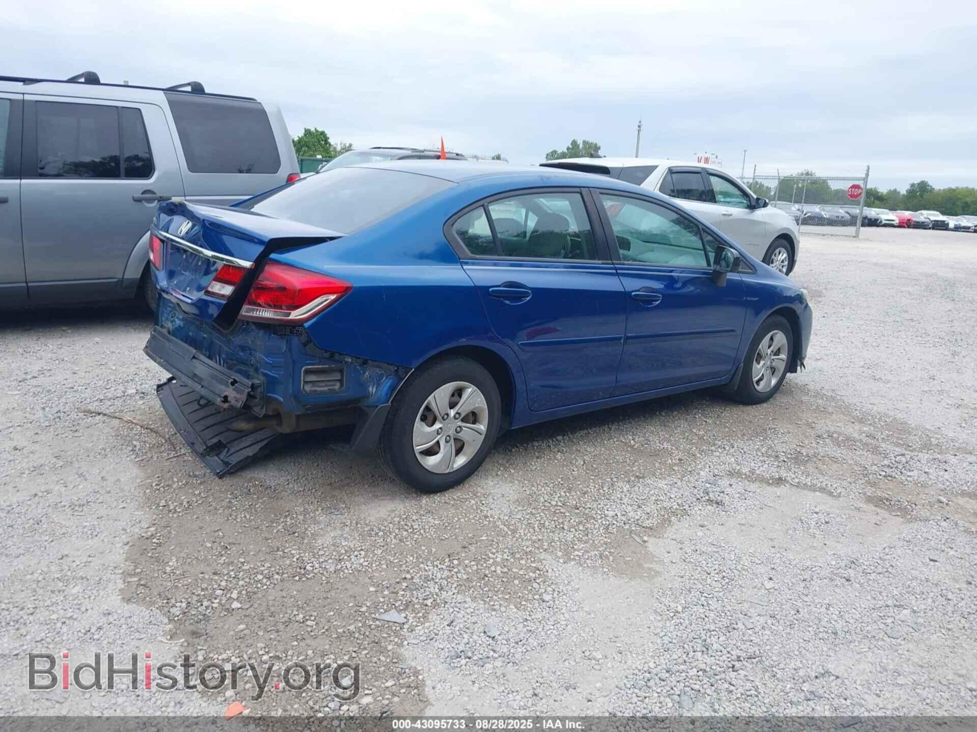 2014 HONDA CIVIC - VIN: 19XFB2F5XEE078982 - Фото 4