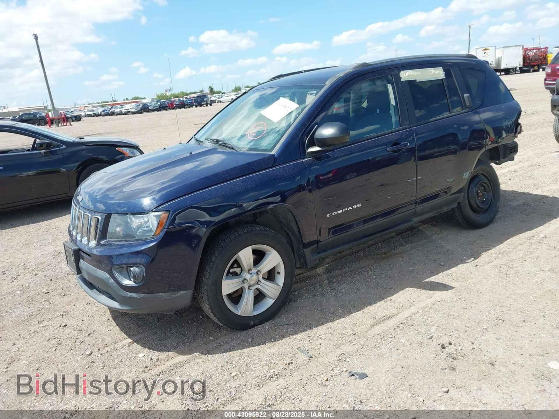 2017 JEEP COMPASS - VIN: 1C4NJDBB5HD143961 - Фото 2