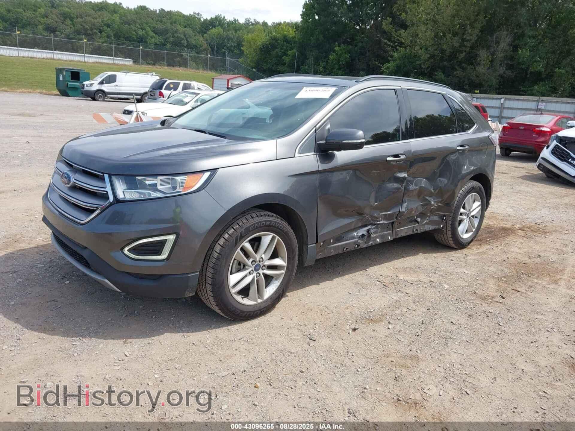 2015 FORD EDGE - VIN: 2FMTK4G89FBC28334 - Фото 2