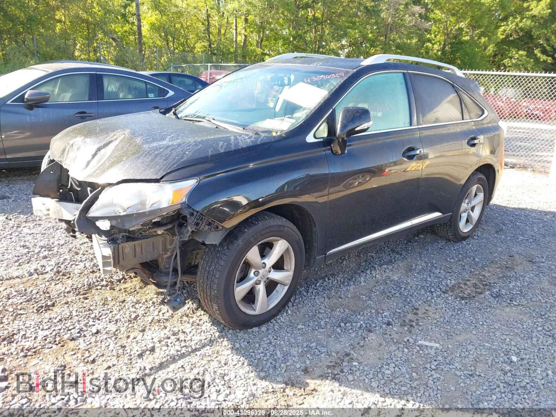 2011 LEXUS RX 350 - VIN: 2T2BK1BA2BC112446 - Фото 2