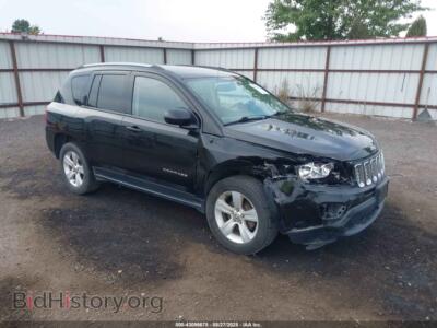 2015 Jeep COMPASS Latitude, черный — VIN 1C4NJDEB5FD258794, IAAI