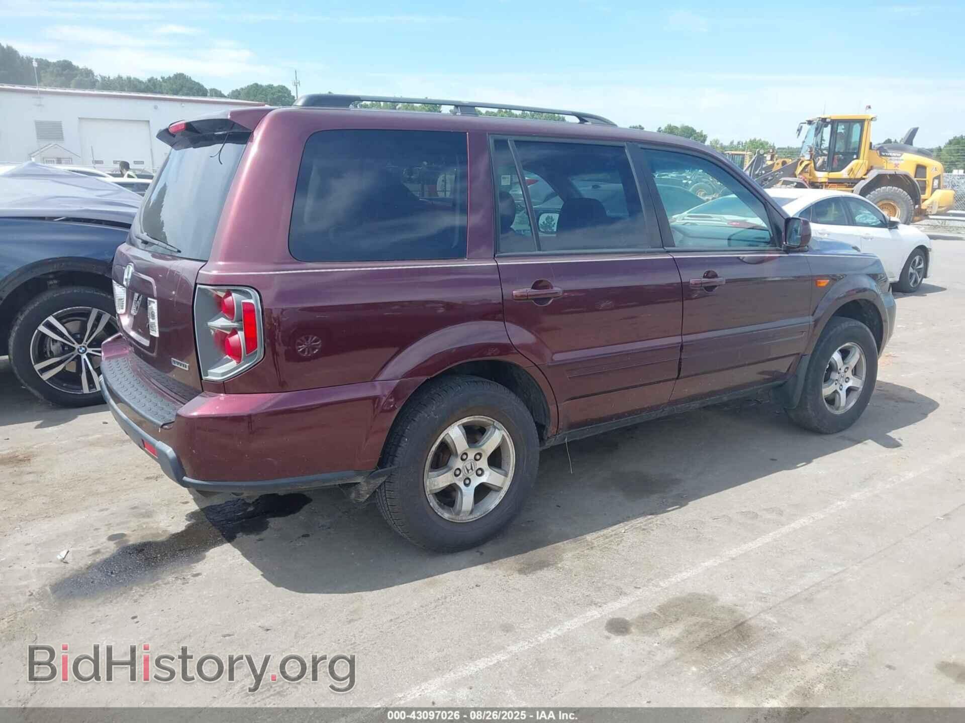 2007 HONDA PILOT - VIN: 2HKYF18457H527169 - Фото 4