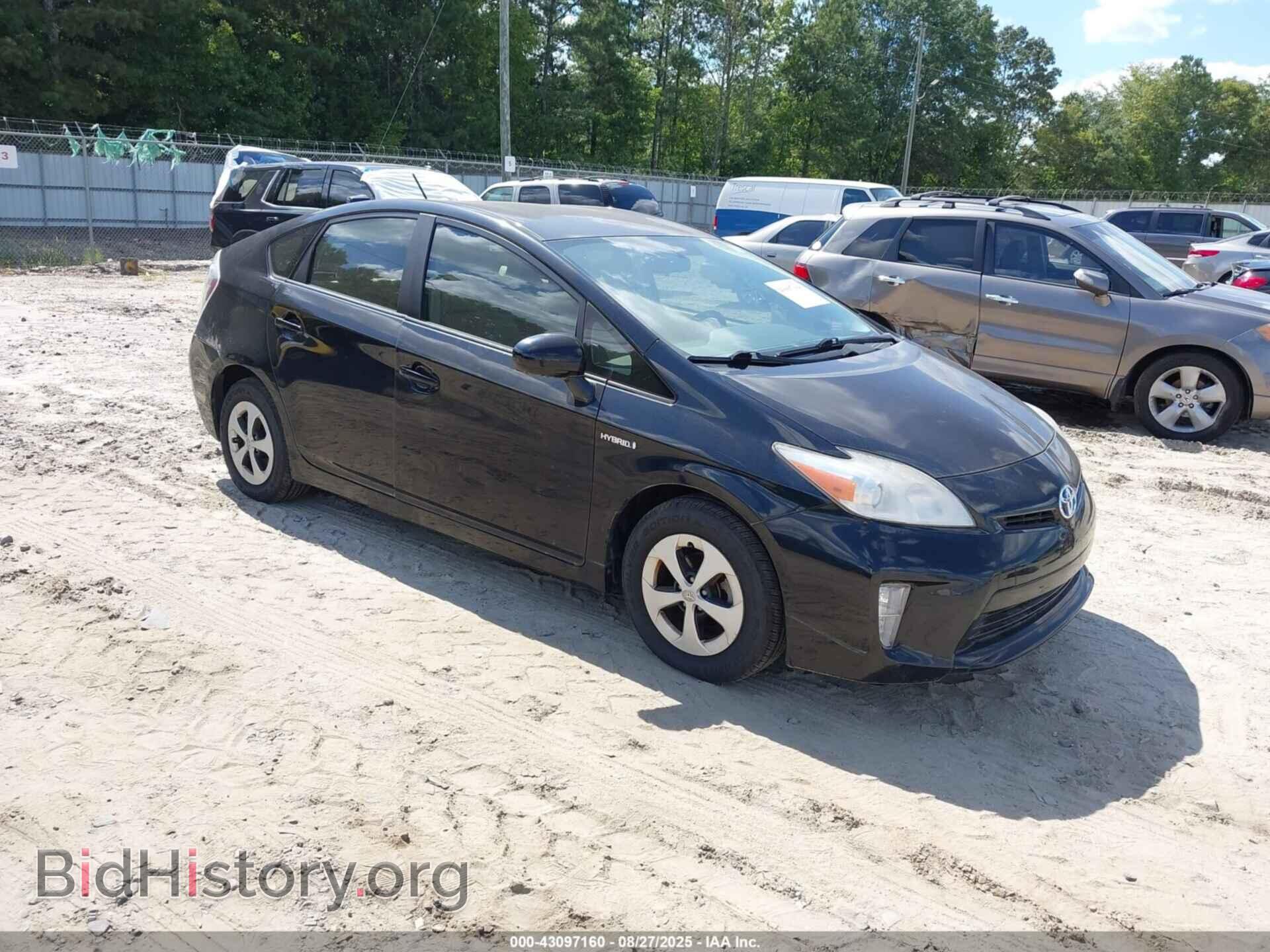Photo JTDKN3DU0C5457441 - TOYOTA PRIUS 2012