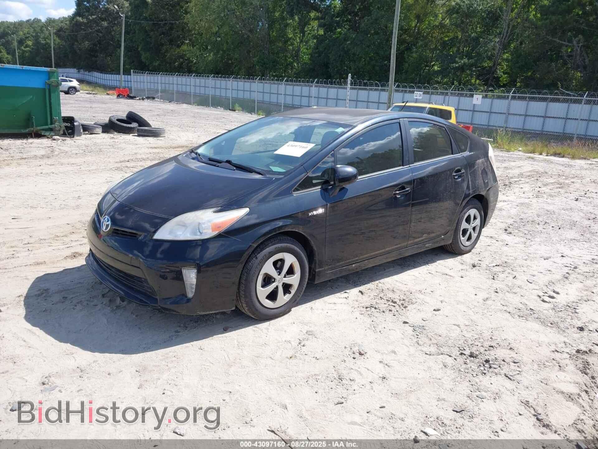2012 TOYOTA PRIUS - VIN: JTDKN3DU0C5457441 - Фото 2
