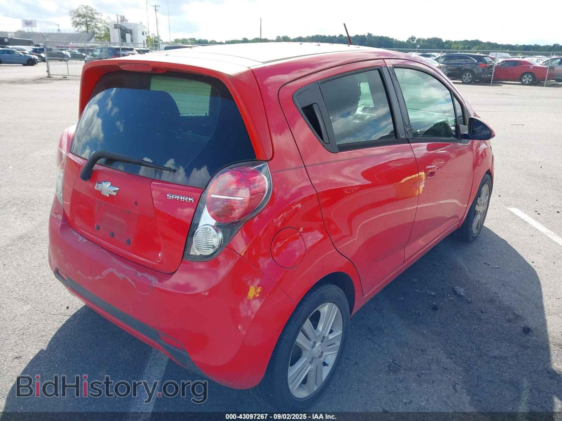 2014 CHEVROLET SPARK - VIN: KL8CB6S97EC590606 - Фото 4