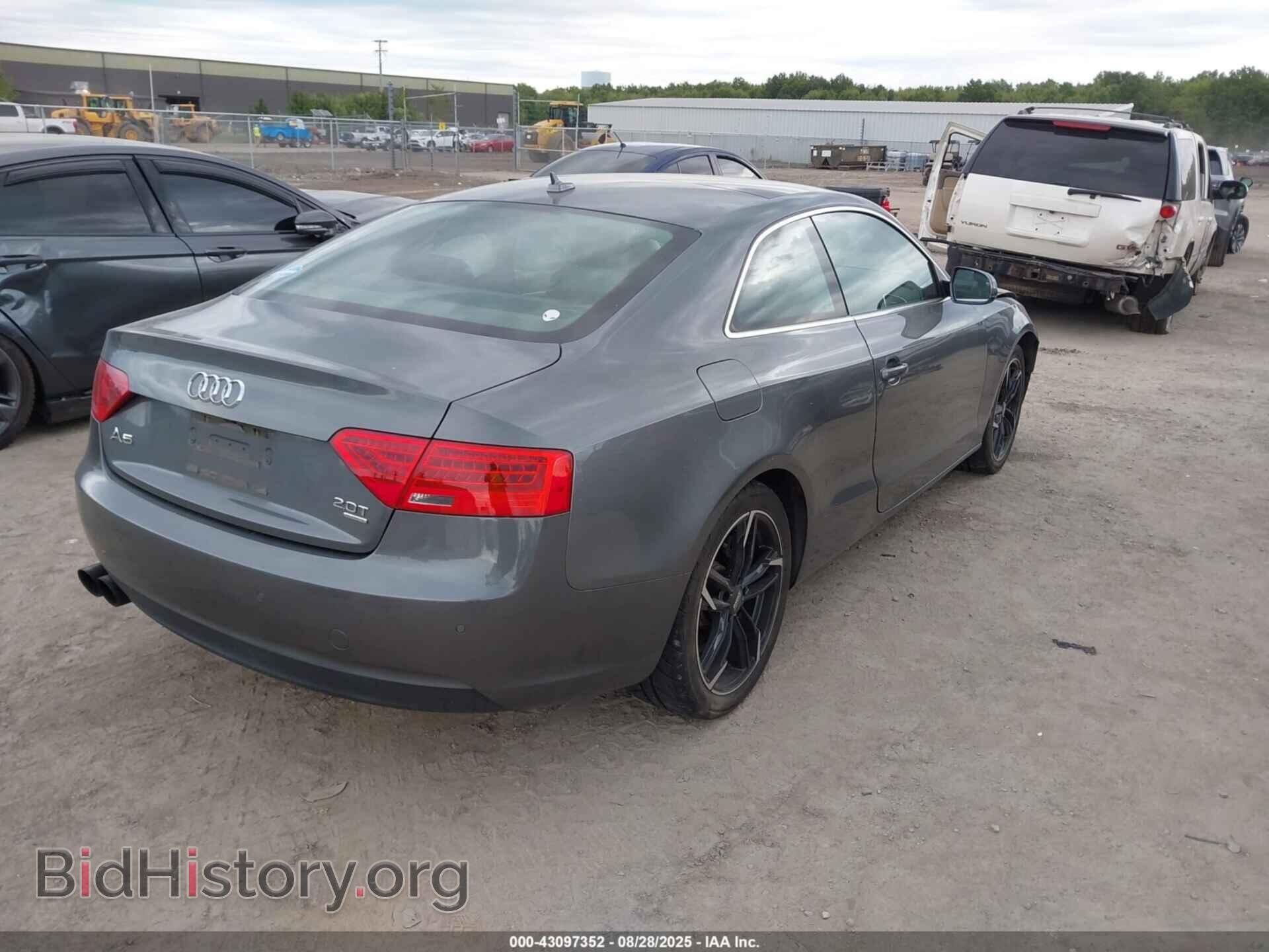 2013 AUDI A5 - VIN: WAULFAFR1DA000769 - Photo 4