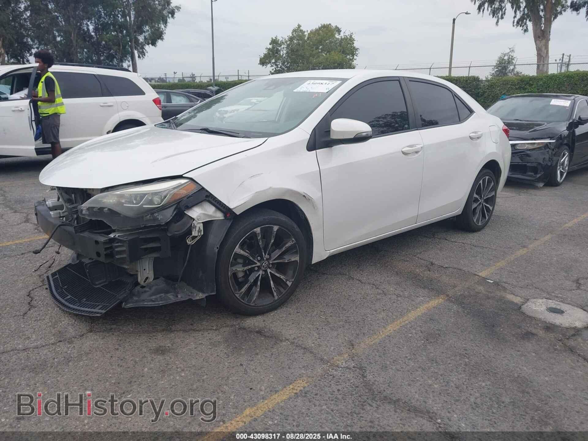 2017 TOYOTA COROLLA - VIN: 5YFBURHEXHP706590 - Фото 2