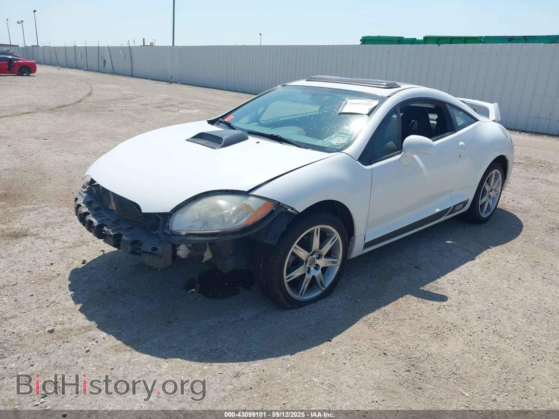 2008 MITSUBISHI ECLIPSE - VIN: 4A3AK64FX8E035947 - Фото 2