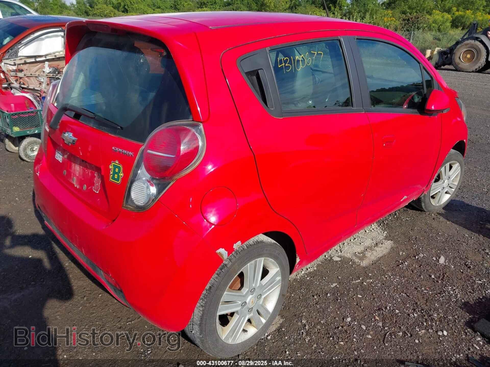 2013 CHEVROLET SPARK - VIN: KL8CD6S90DC573106 - Фото 4