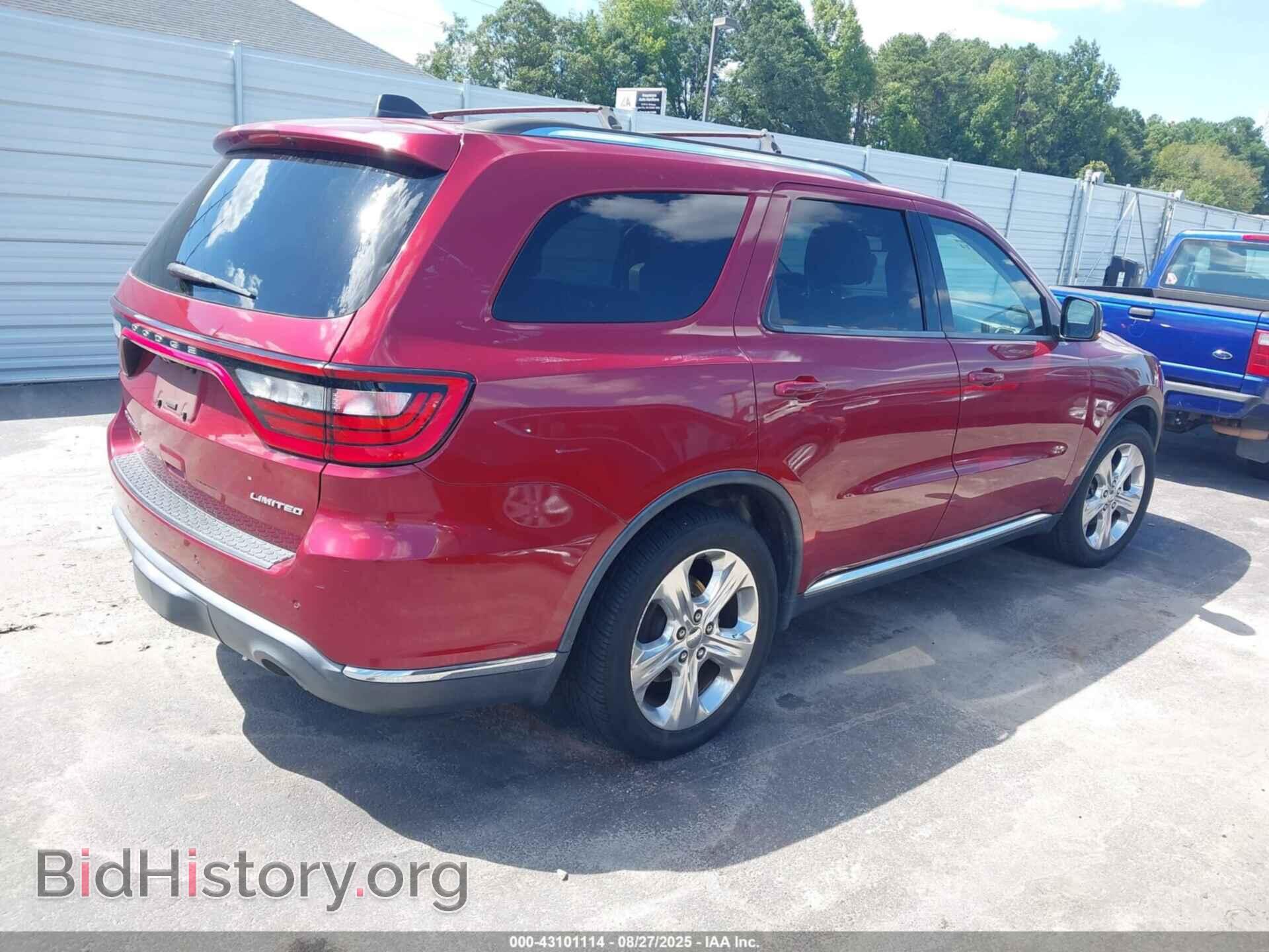 2014 DODGE DURANGO - VIN: 1C4RDHDG9EC455176 - Photo 4