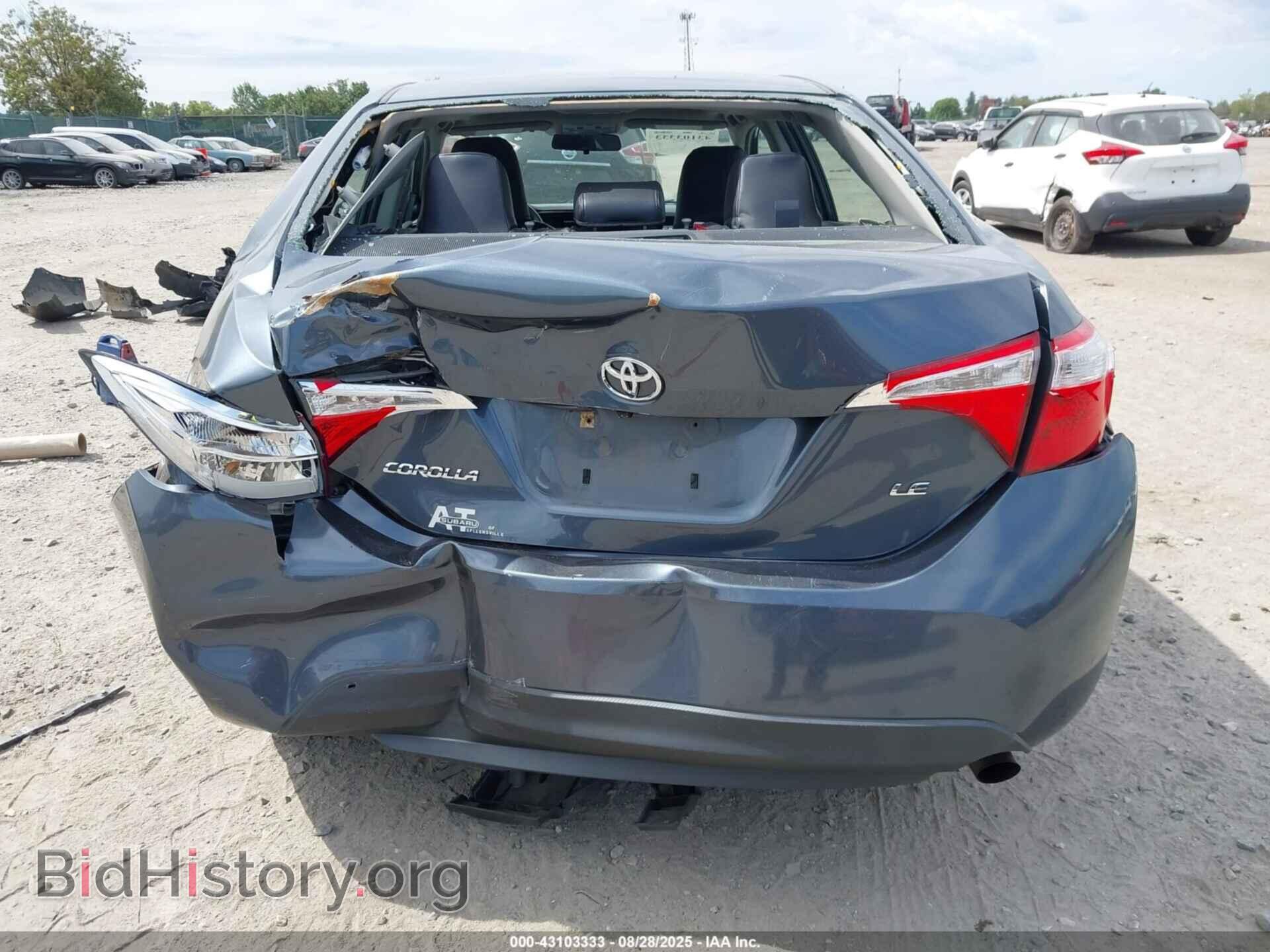 2015 TOYOTA COROLLA - VIN: 2T1BURHE6FC259687 - Фото 6