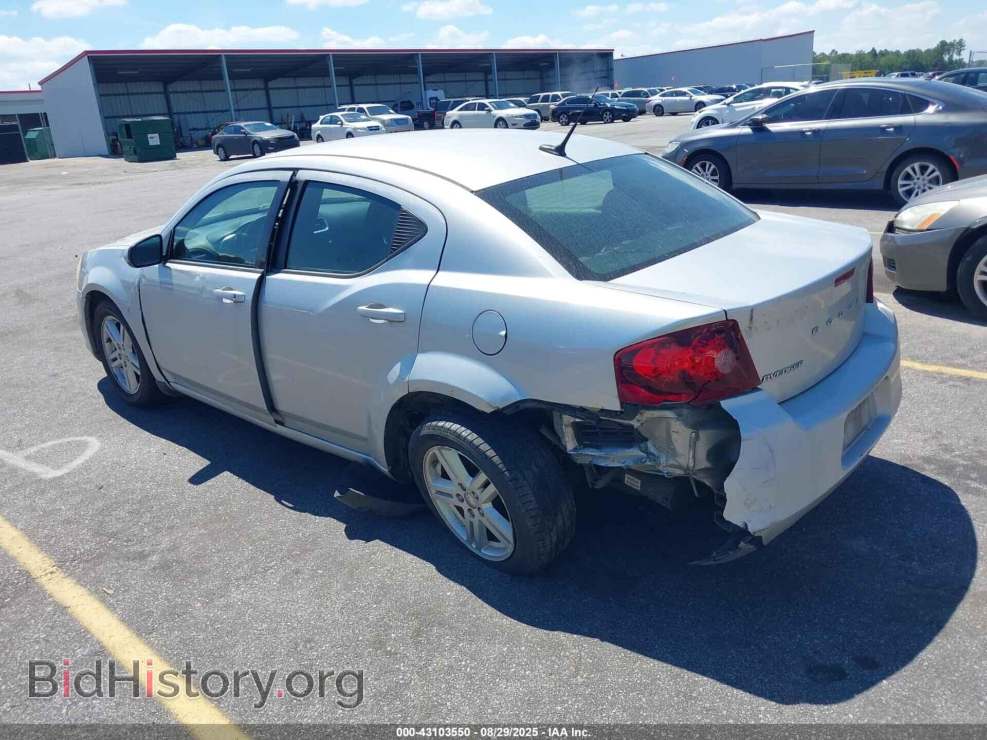 2011 DODGE AVENGER - VIN: 1B3BD1FB6BN528242 - Фото 3