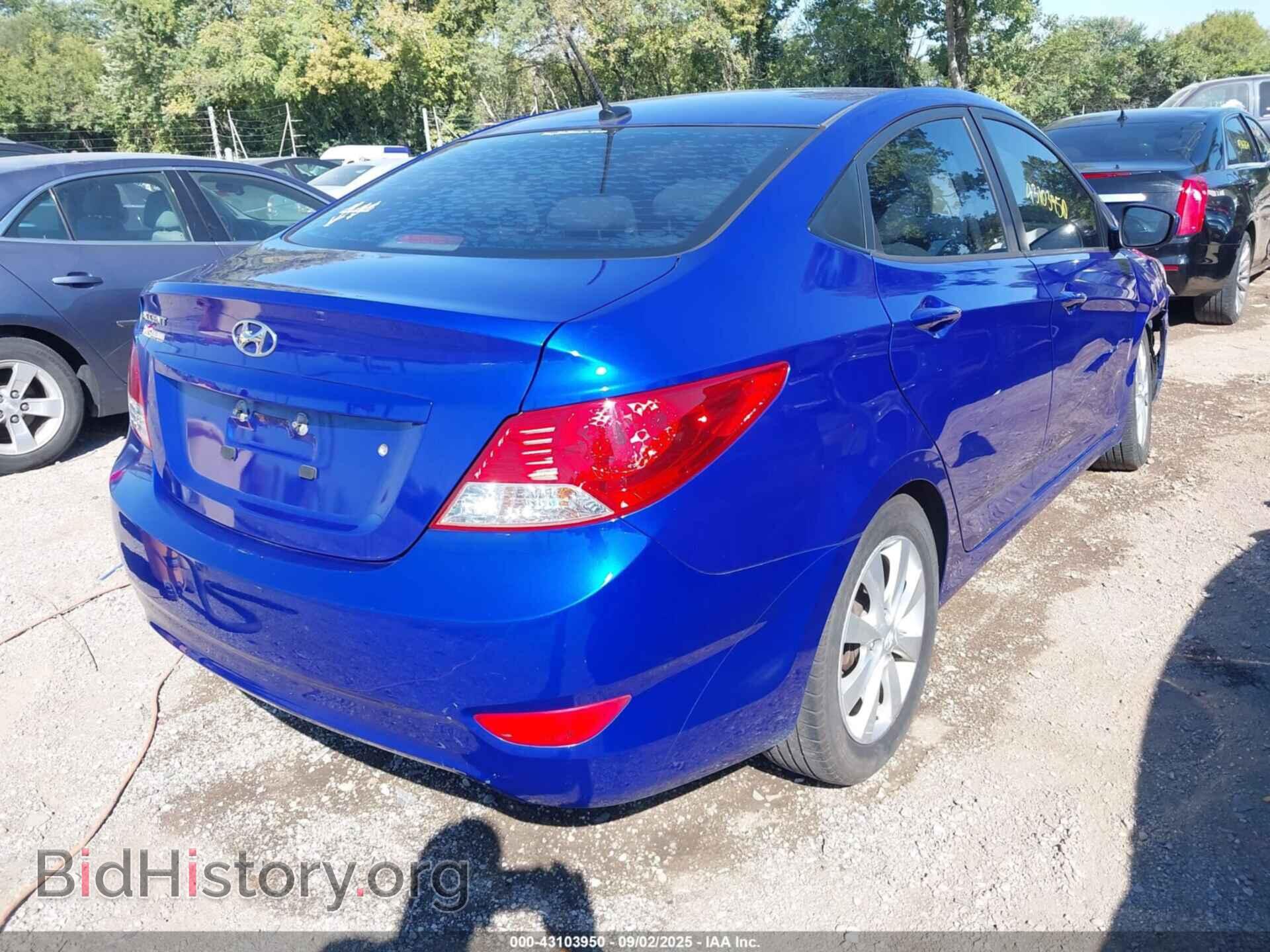 2014 HYUNDAI ACCENT - VIN: KMHCU4AE7EU618642 - Фото 4