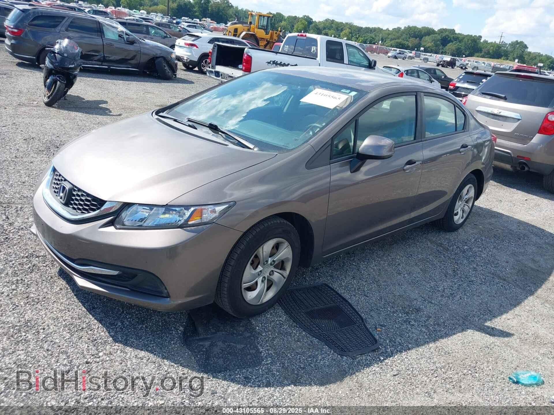 2013 HONDA CIVIC - VIN: 19XFB2F52DE295280 - Фото 2
