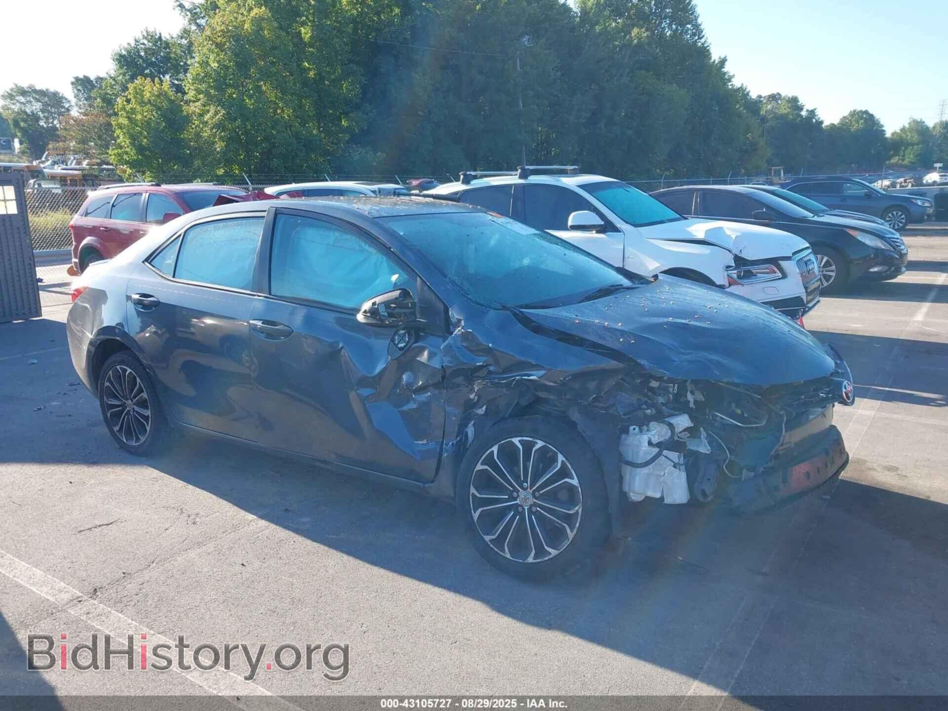 Photo 5YFBURHE6EP127351 - TOYOTA COROLLA 2014