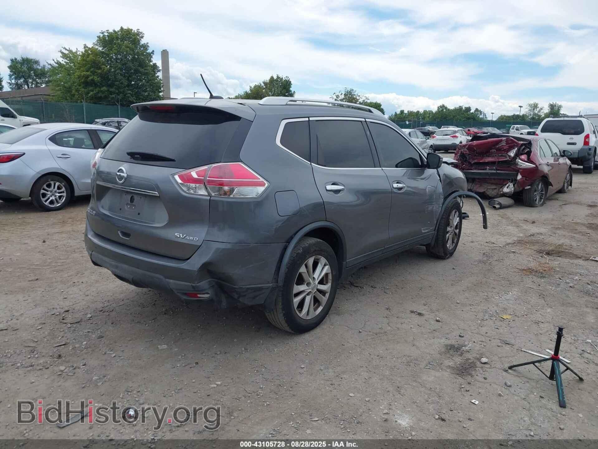 2016 NISSAN ROGUE - VIN: KNMAT2MVXGP600099 - Фото 4
