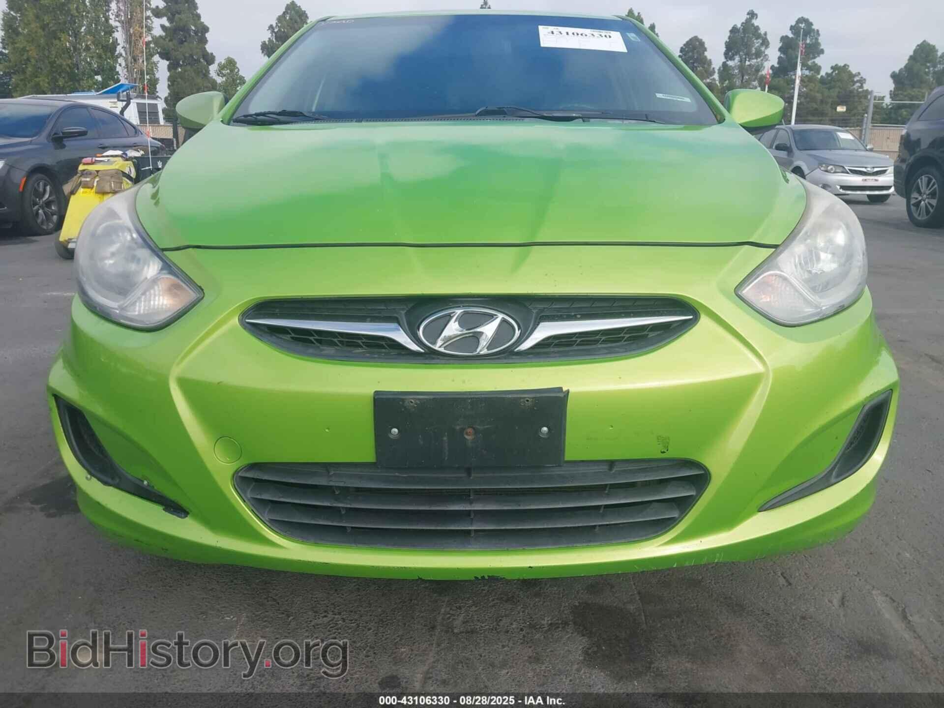 2013 HYUNDAI ACCENT - VIN: KMHCT5AE3DU073143 - Фото 6