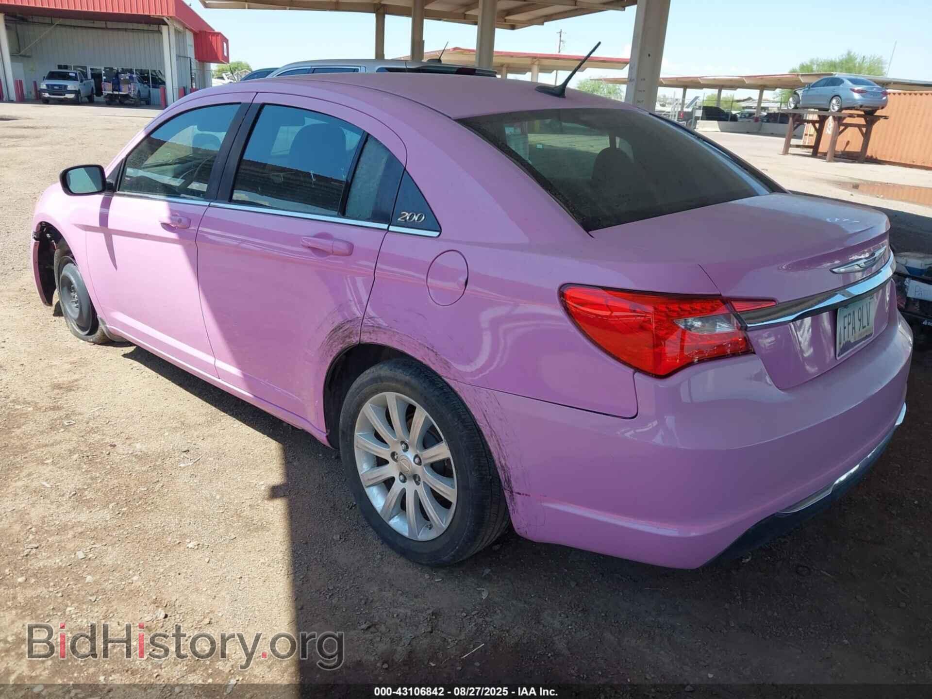 2012 CHRYSLER 200 - VIN: 1C3CCBBB5CN288253 - Фото 3
