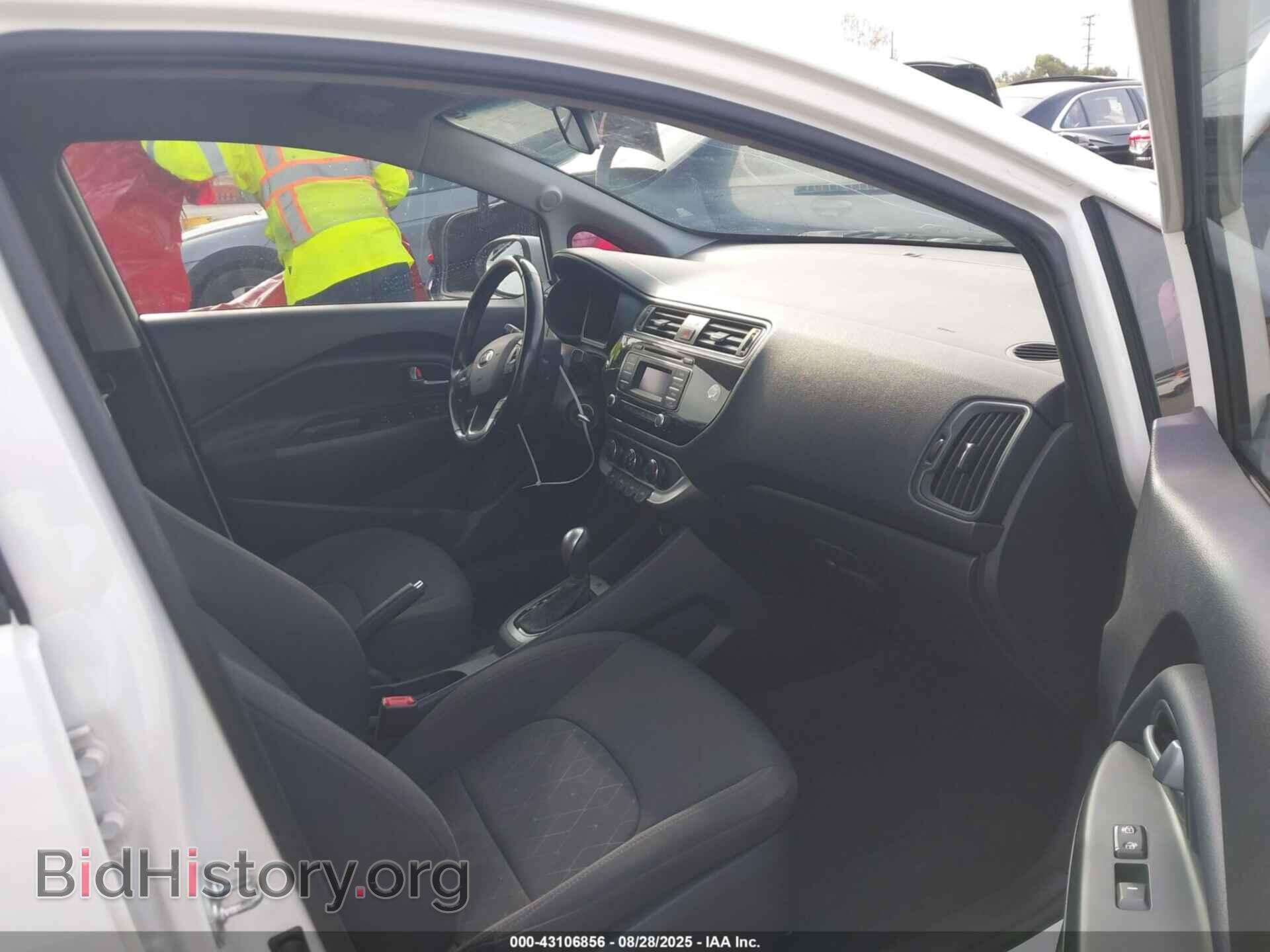 2016 KIA RIO - VIN: KNADN5A3XG6590298 - Фото 5