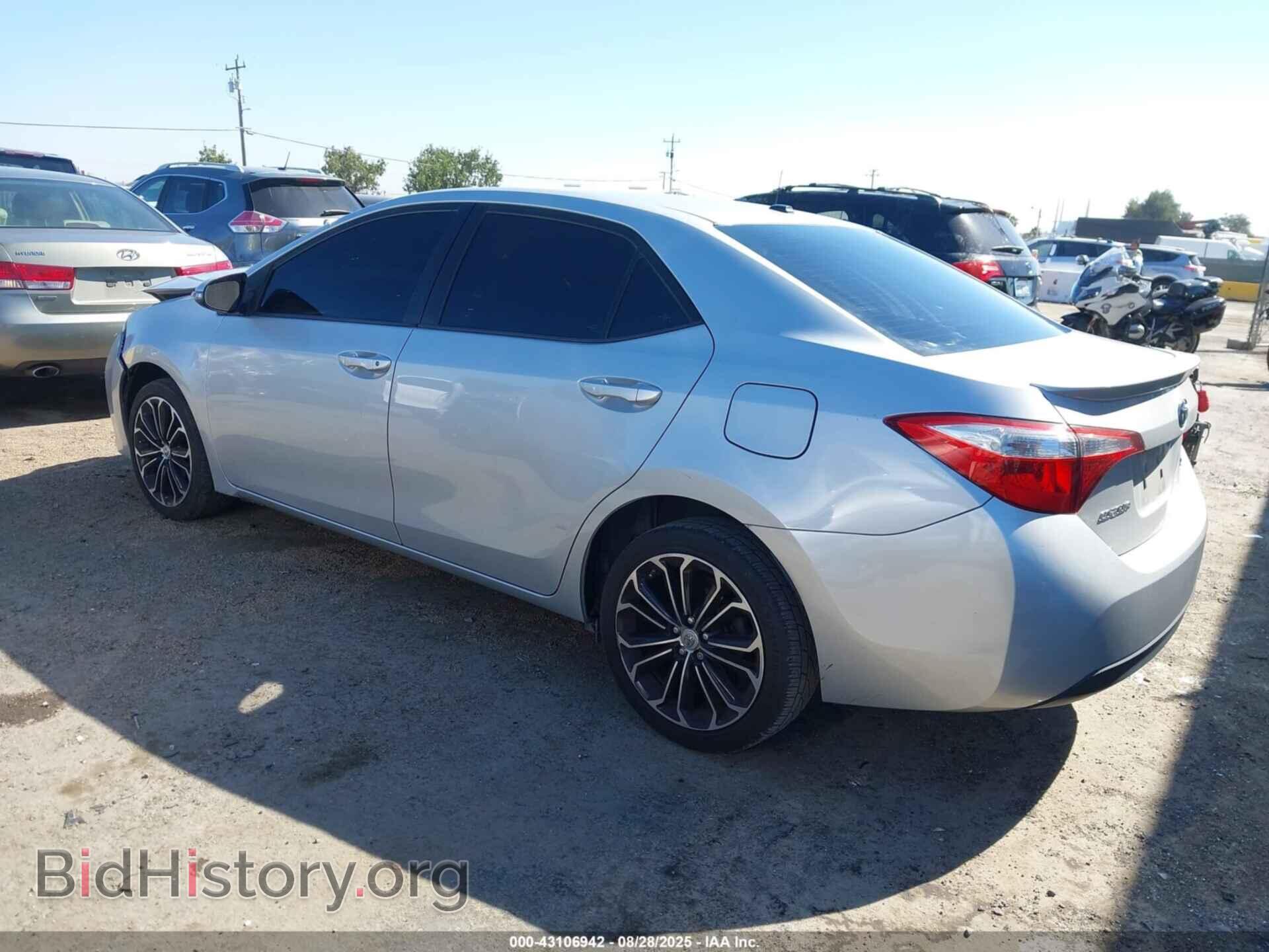 2014 TOYOTA COROLLA - VIN: 5YFBURHE4EP091465 - Фото 3