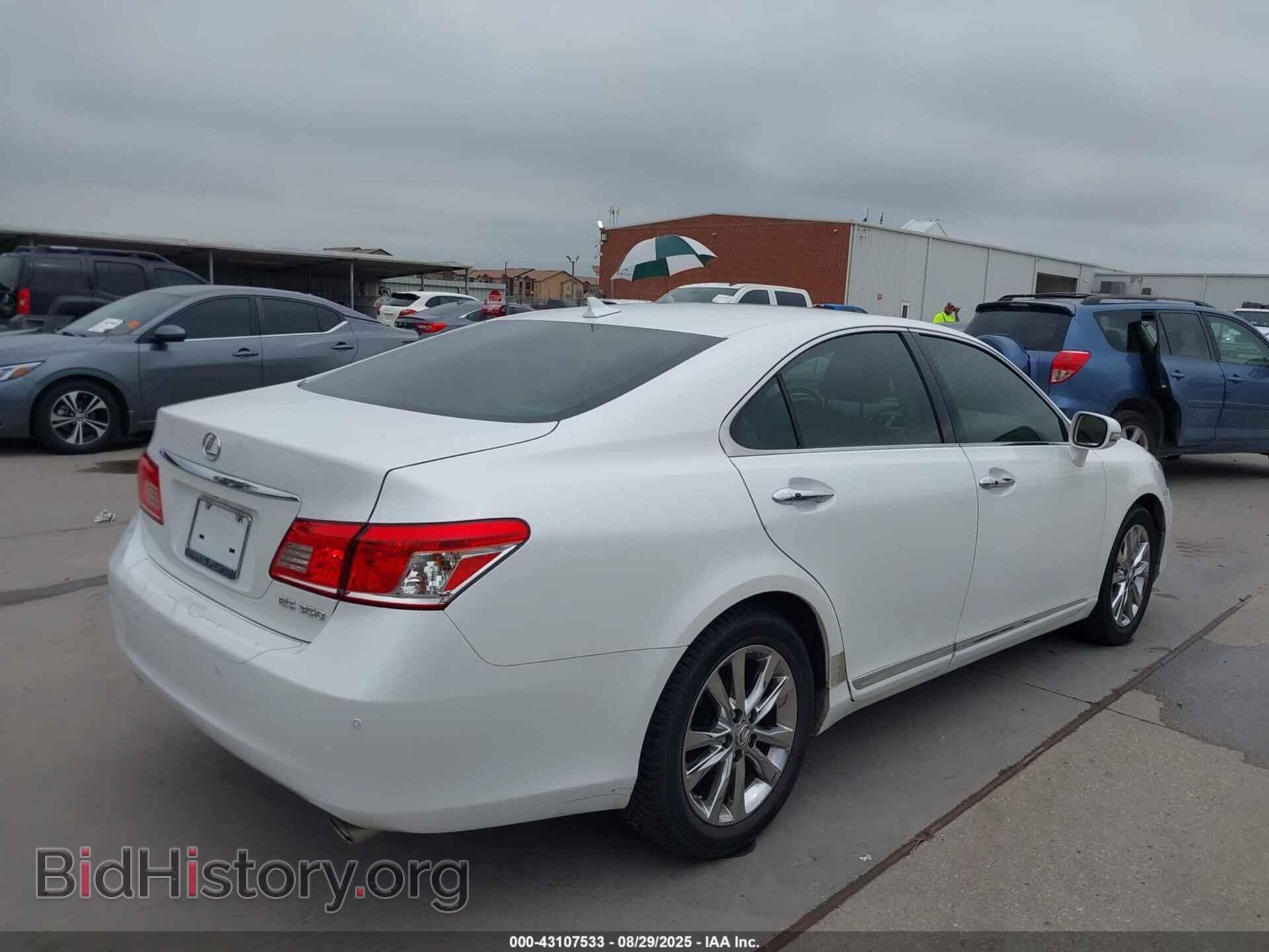 2012 LEXUS ES 350 - VIN: JTHBK1EG9C2495210 - Фото 4