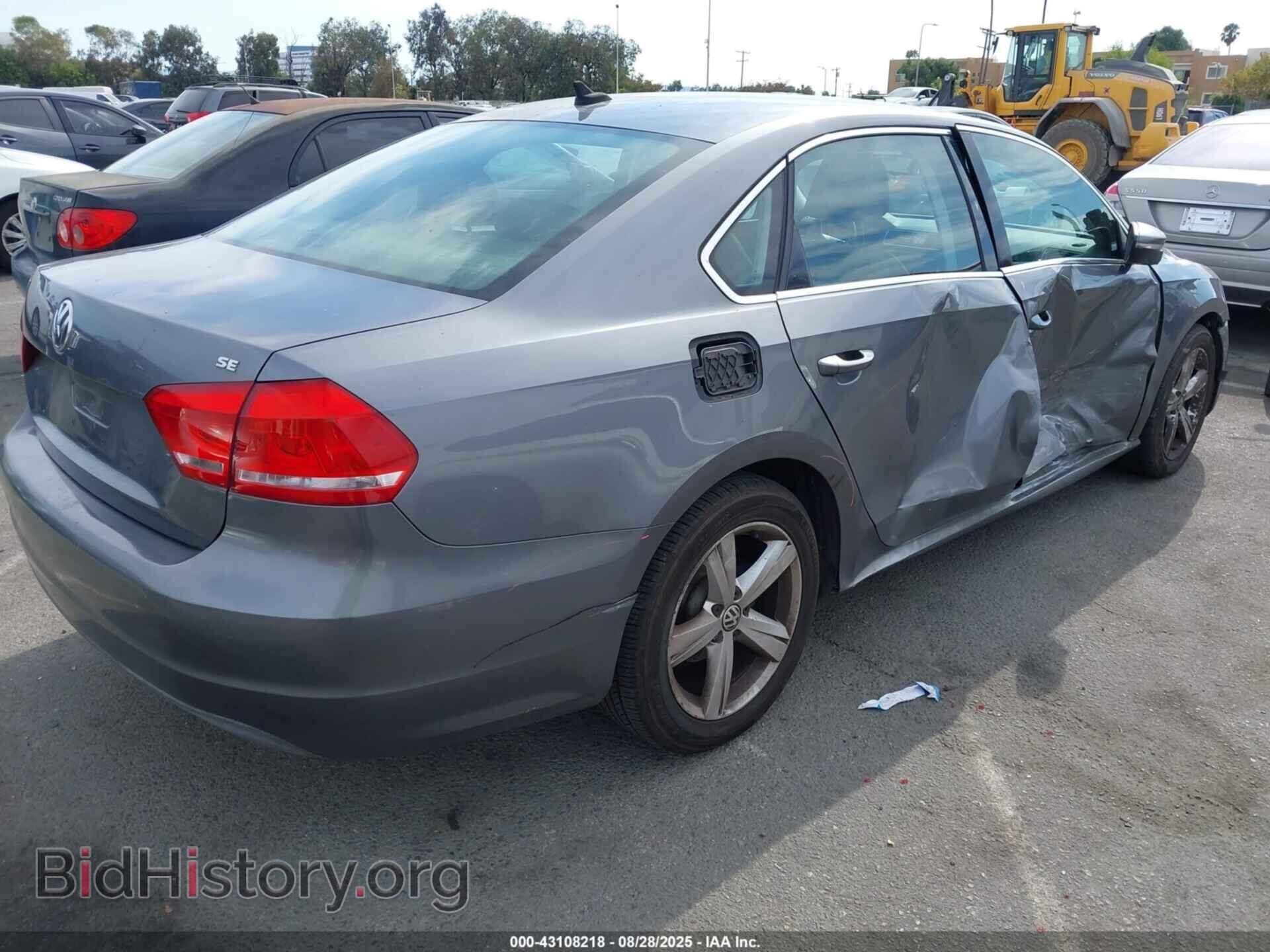 2012 VOLKSWAGEN PASSAT - VIN: 1VWBP7A39CC053592 - Фото 4