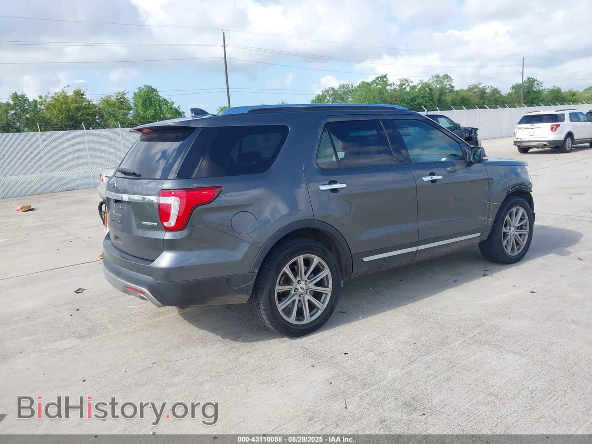 2016 FORD EXPLORER - VIN: 1FM5K7F82GGB39355 - Фото 4