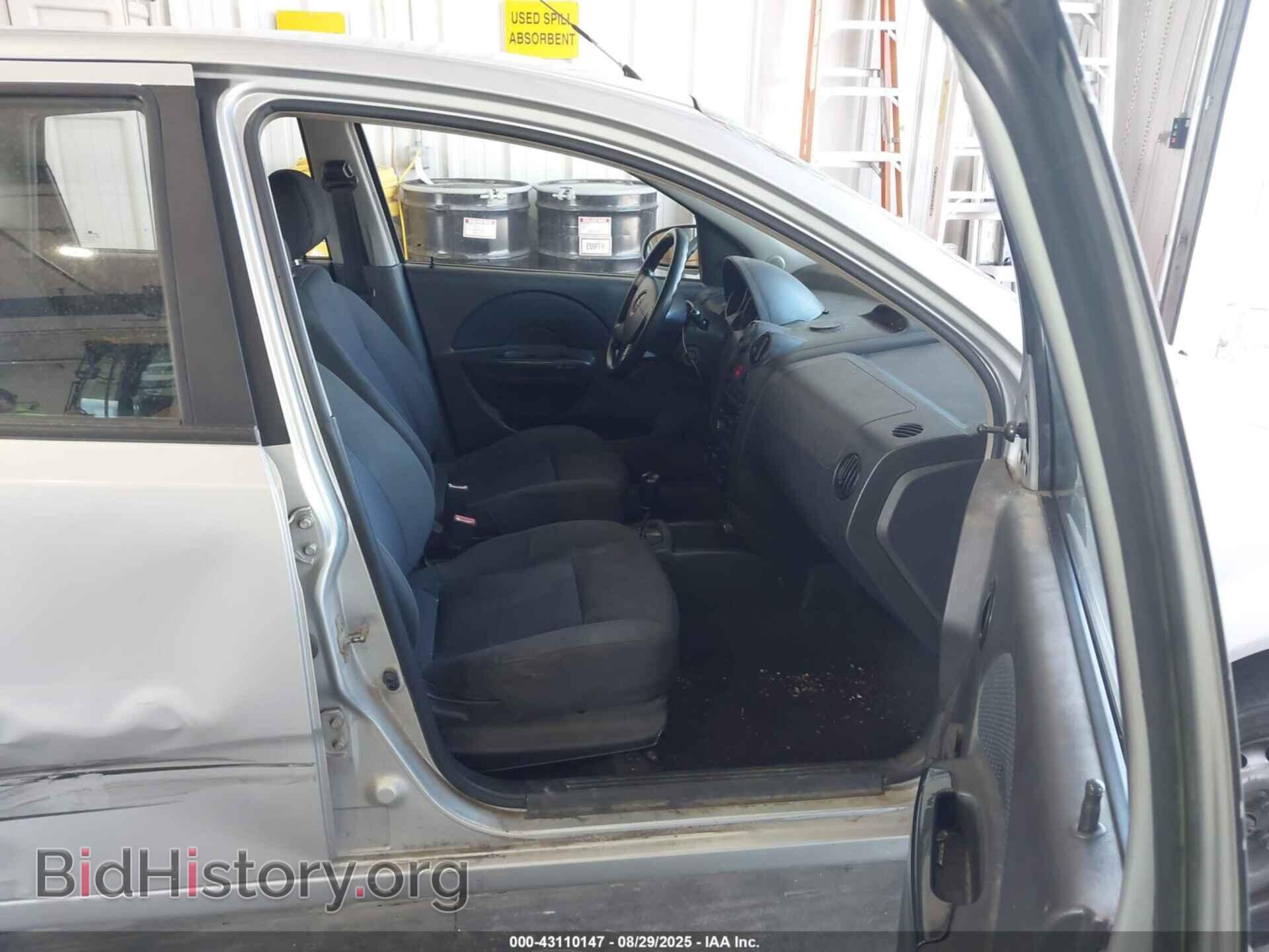 2006 CHEVROLET AVEO - VIN: KL1TD66686B637884 - Фото 5