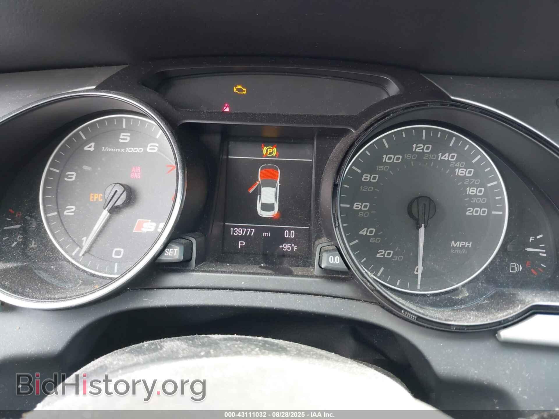 2012 AUDI S5 - VIN: WAUCVAFR8CA003136 - Фото 7