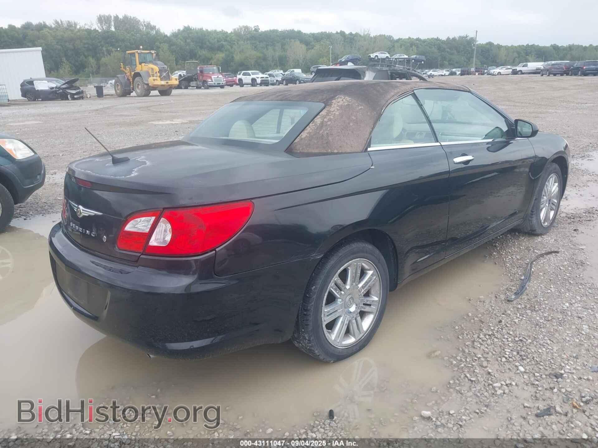 2008 CHRYSLER SEBRING - VIN: 1C3LC65M08N692525 - Фото 4