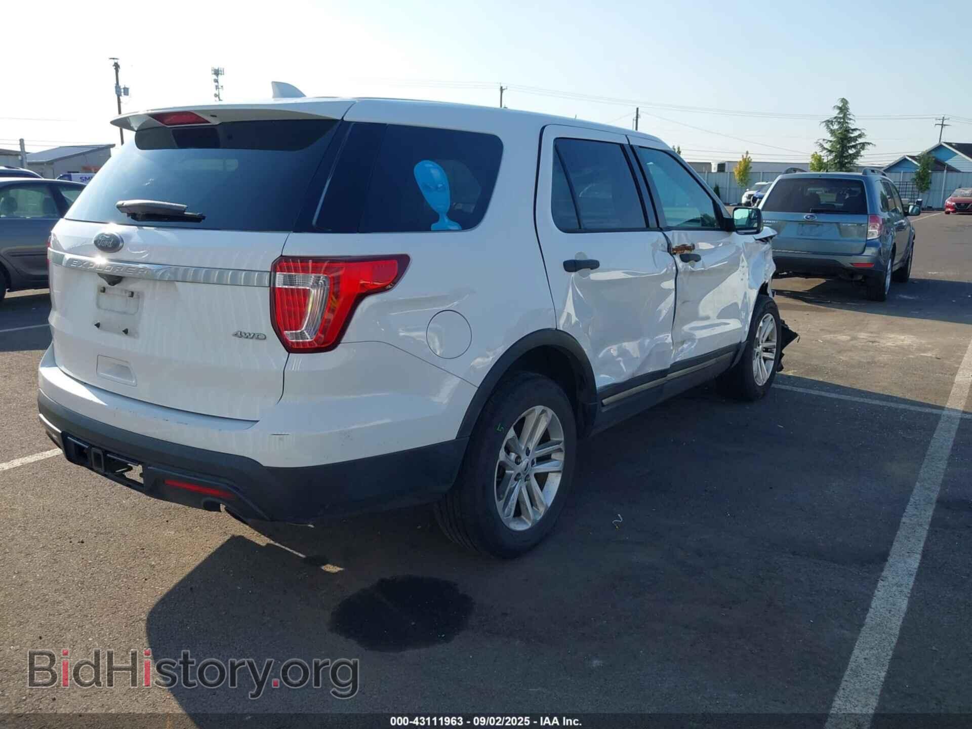 2017 FORD EXPLORER - VIN: 1FM5K8B80HGE38677 - Фото 4