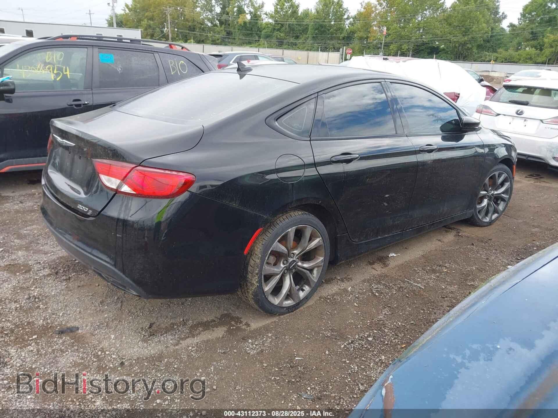 2015 CHRYSLER 200 - VIN: 1C3CCCBG3FN516160 - Фото 4