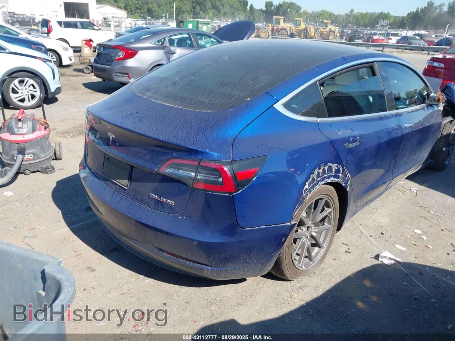 2019 TESLA MODEL 3 - VIN: 5YJ3E1EB8KF437120 - Фото 4