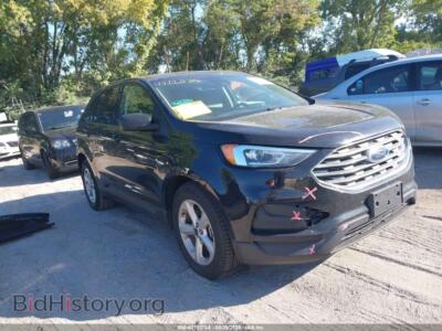 2019 Ford EDGE SE, черный — VIN 2FMPK4G90KBC50758, IAAI