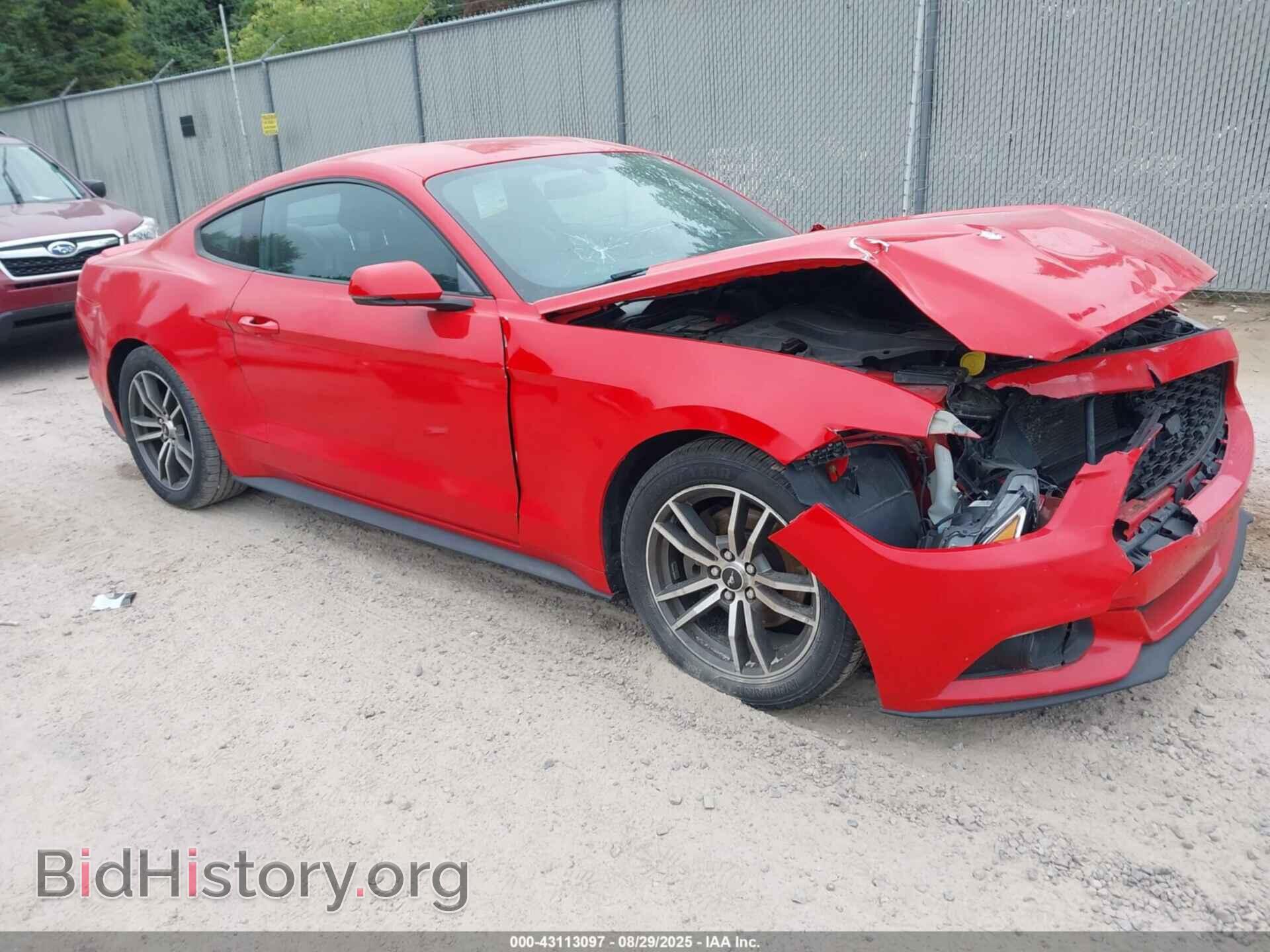 Фотография 1FA6P8TH1H5205529 - FORD MUSTANG 2017