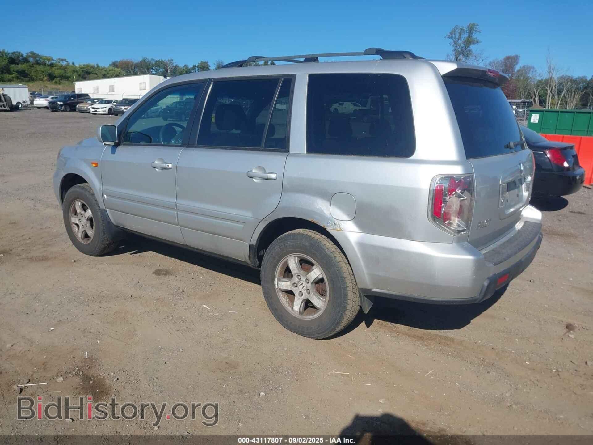 2007 HONDA PILOT - VIN: 2HKYF18437H509754 - Фото 3