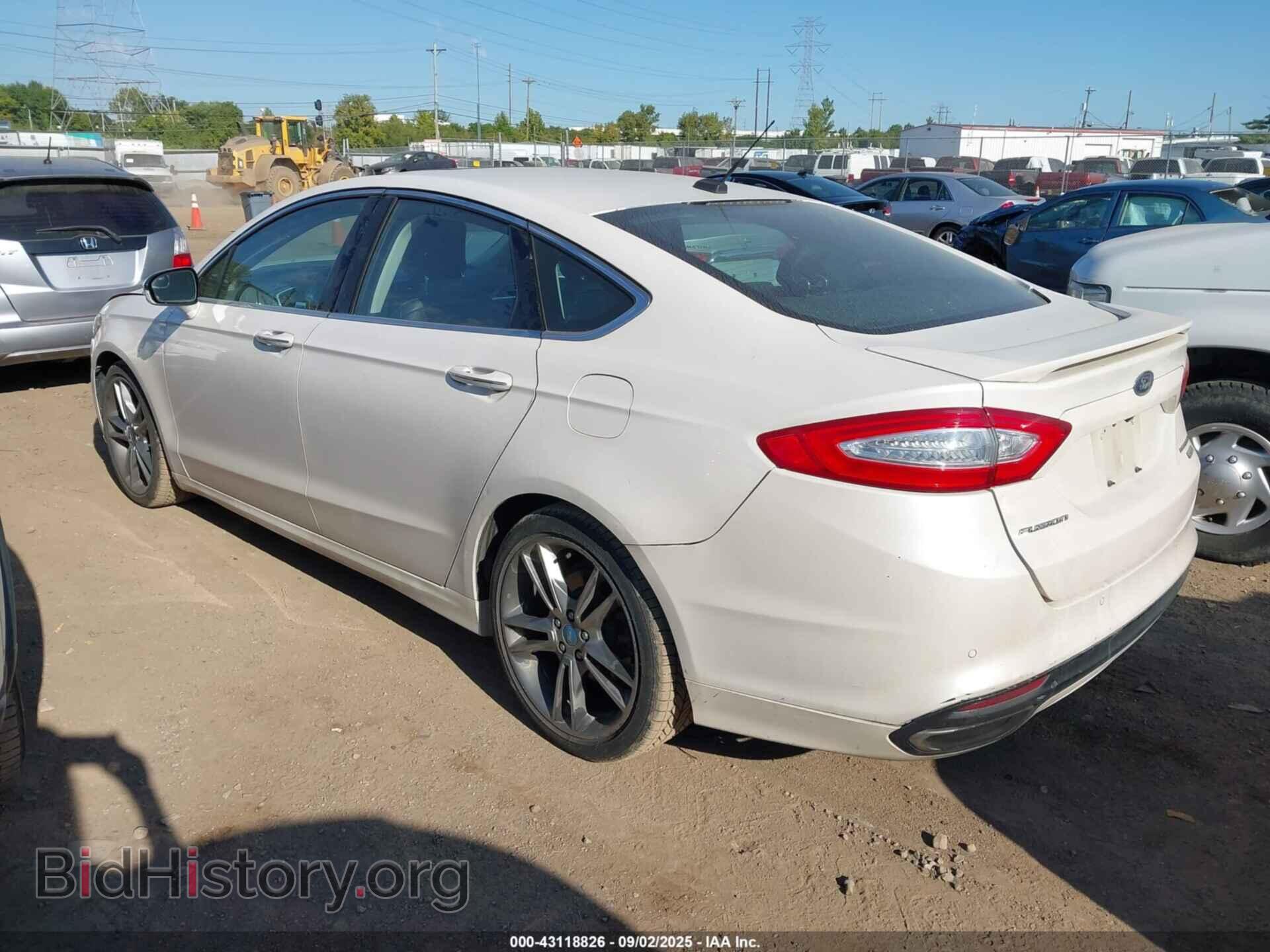 2013 FORD FUSION - VIN: 3FA6P0K91DR111931 - Фото 3