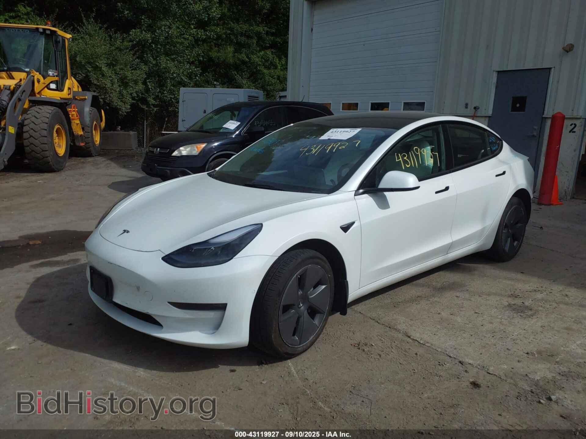 2022 TESLA MODEL 3 - VIN: 5YJ3E1EB1NF305403 - Фото 2