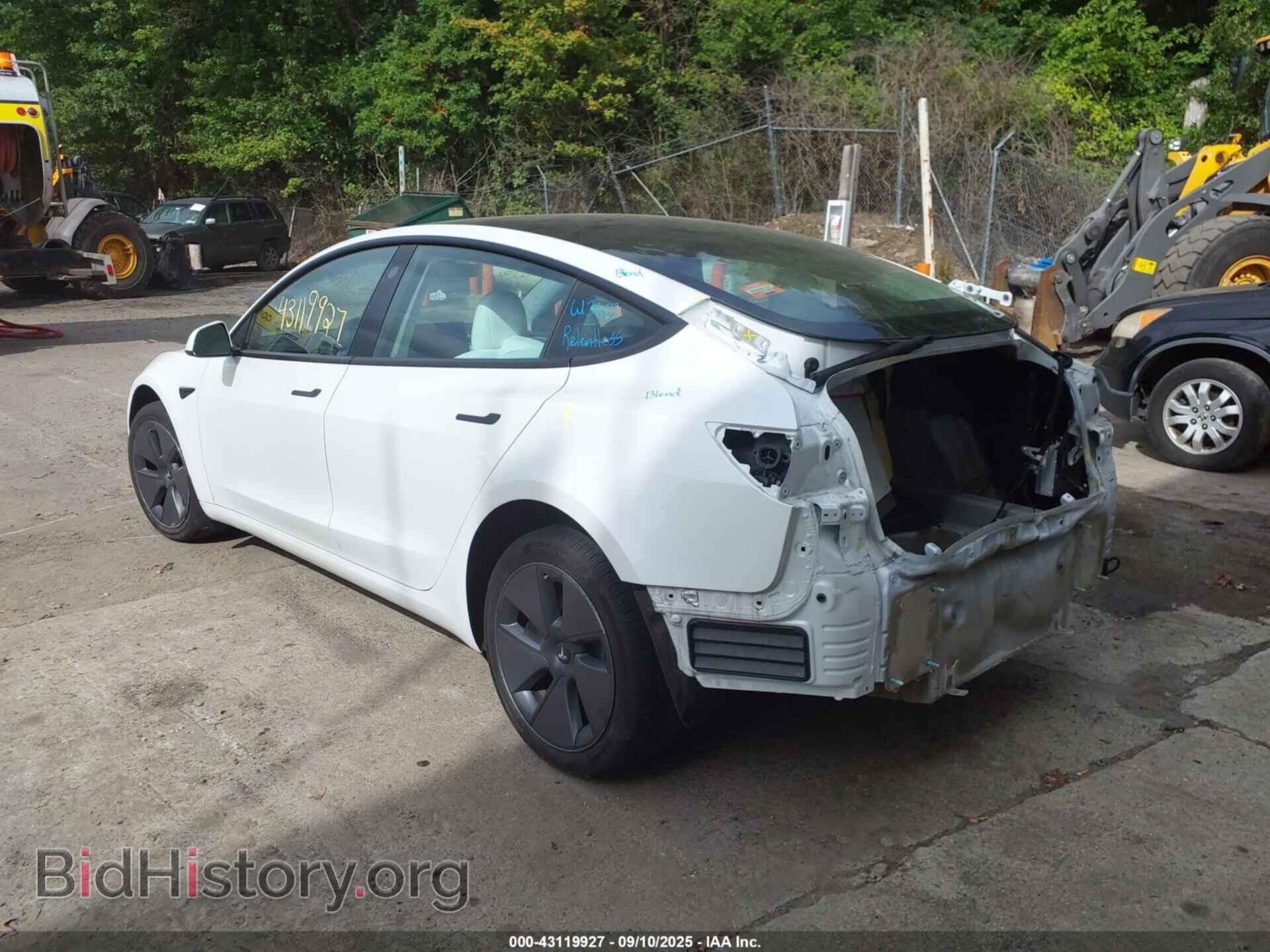 2022 TESLA MODEL 3 - VIN: 5YJ3E1EB1NF305403 - Фото 3