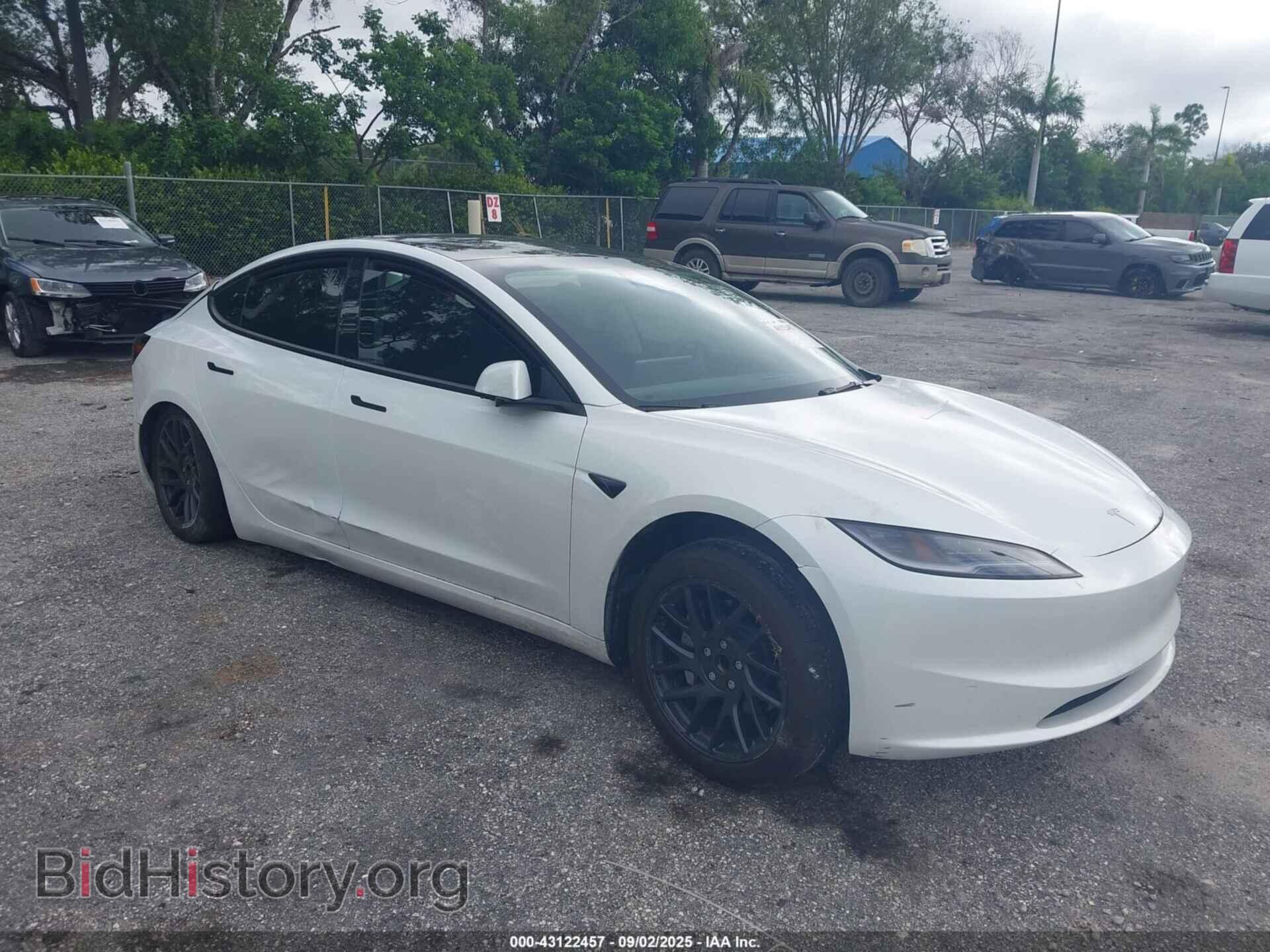 Photo 5YJ3E1EA4RF747363 - TESLA MODEL 3 2024