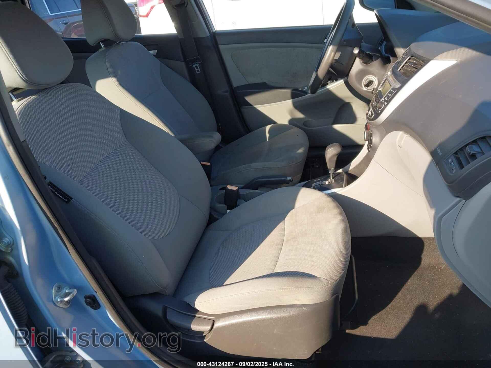 2013 HYUNDAI ACCENT - VIN: KMHCT5AE0DU104963 - Фото 5