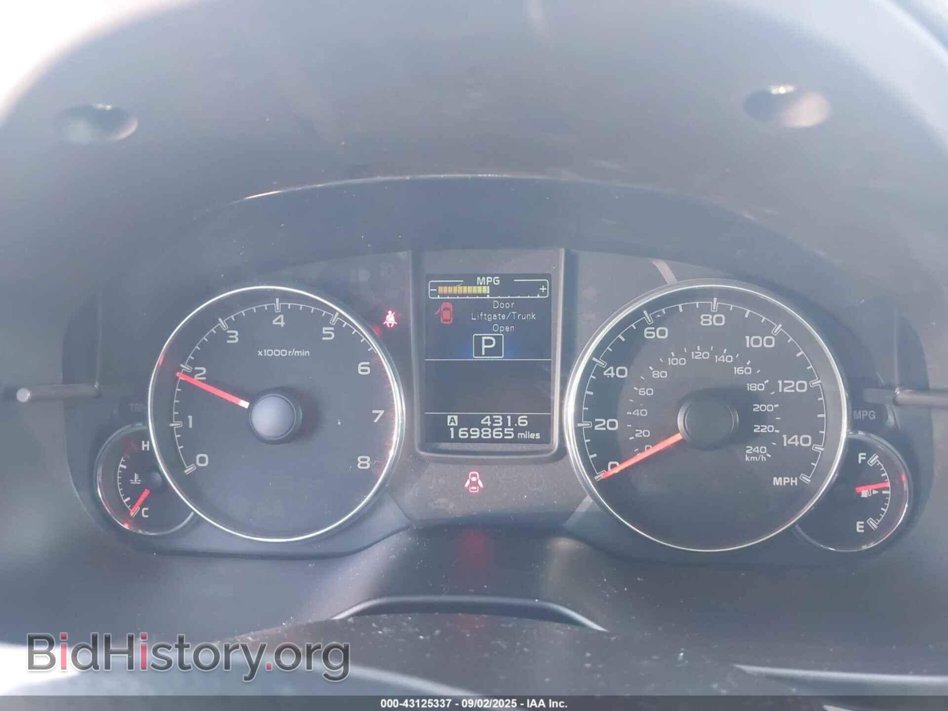 2014 SUBARU OUTBACK - VIN: 4S4BRBLC4E3236412 - Фото 7