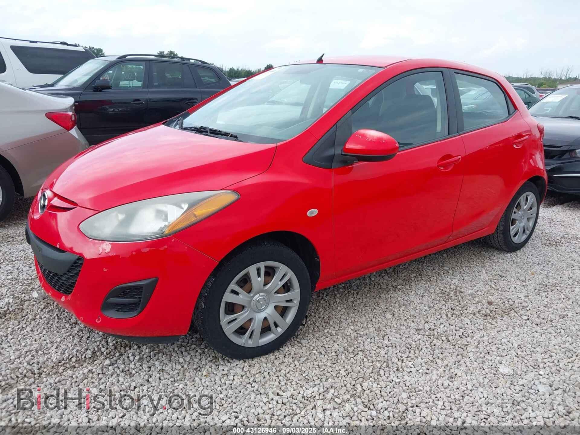 2013 MAZDA MAZDA2 - VIN: JM1DE1KY5D0159257 - Фото 2